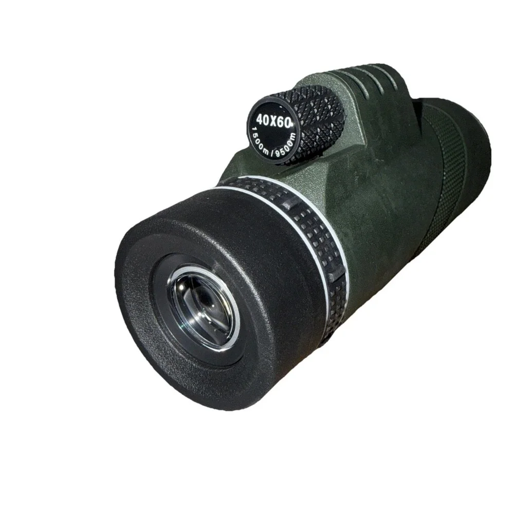 Pankoo 40X60 Monocular Telescope with Smartphone Holder & Tripod‎ New